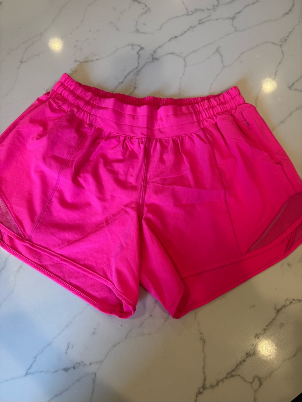 Lululemon Hotty Hot Pink shorts size 8 Tall